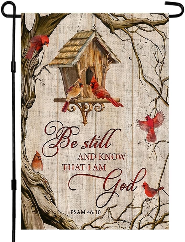 Urban Farming Garden - Heilige Bibel Gartenflagge 12 x 18