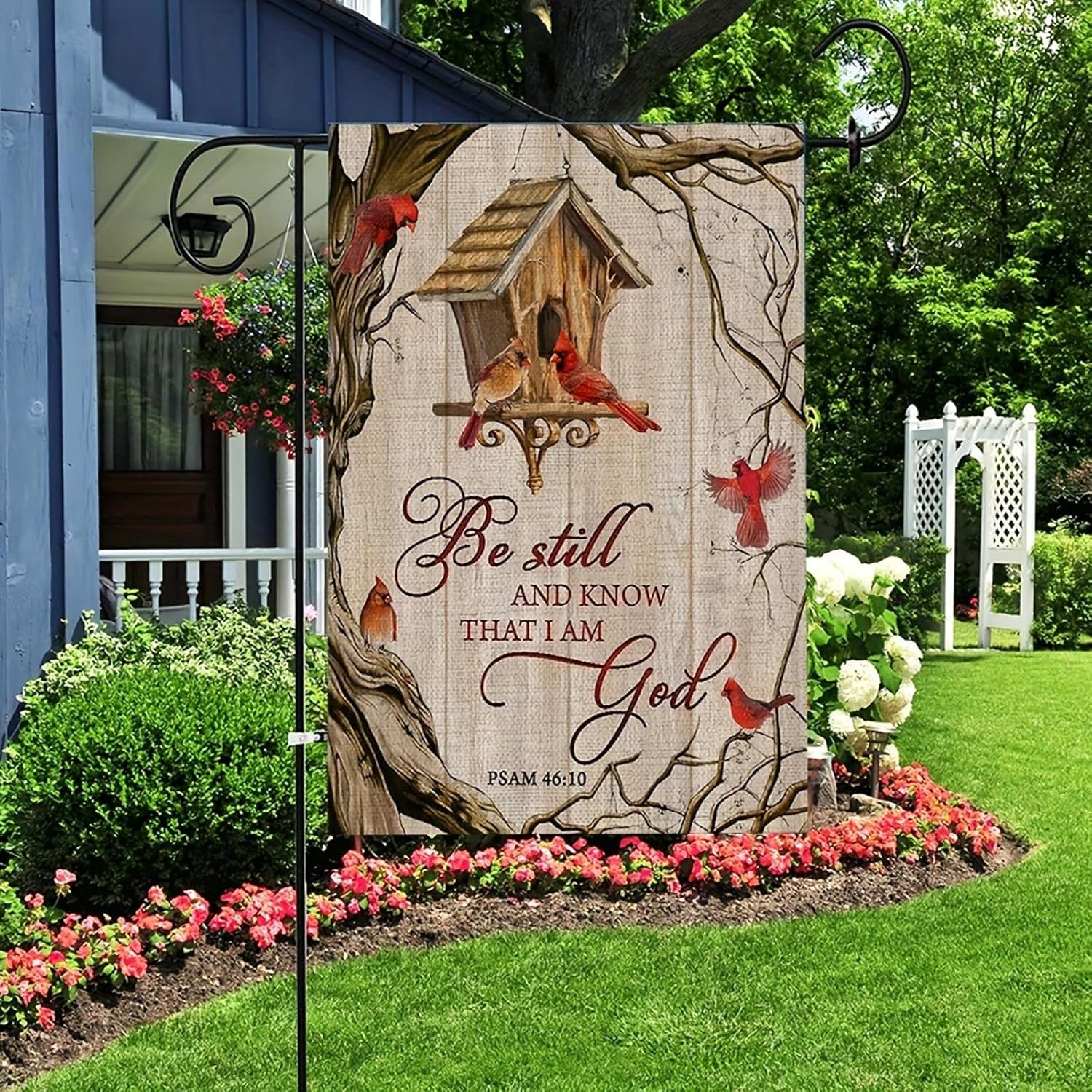 Heilige Bibel Gartenflagge 12  – Urban Farming Garden Bewertung und Preis